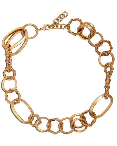 DSquared² Rings Chain Vintage Ketting - Metallic