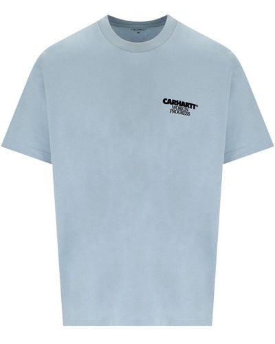 Carhartt S/s Ducks Misty Sky T-shirt - Blue