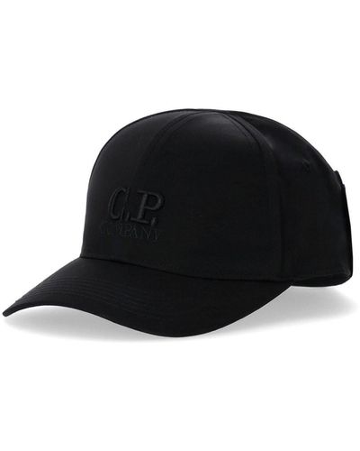 C.P. Company Chrome-r goggle Cap - Zwart