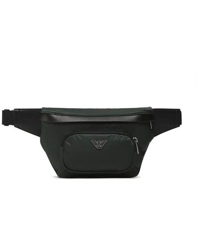 Emporio Armani Nylon Belt Bag - Black
