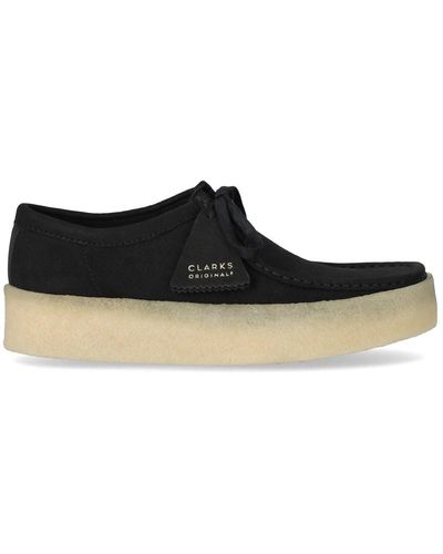 Clarks Mocassino wallabee cup - Nero