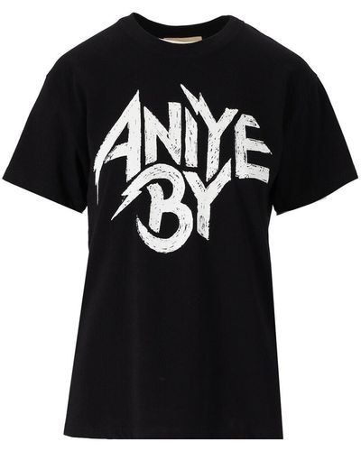 Aniye By T-shirt rock nera - Nero