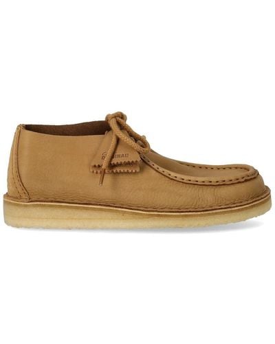 Clarks Desert nomad mid tan lea stiefelette - Braun