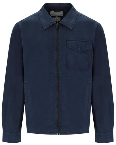 Woolrich Overhemd-stijl Jas - Blauw