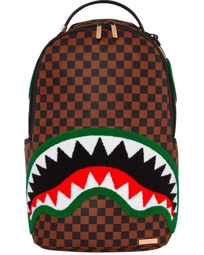 Sprayground Chenille Sip Rugzak - Rood