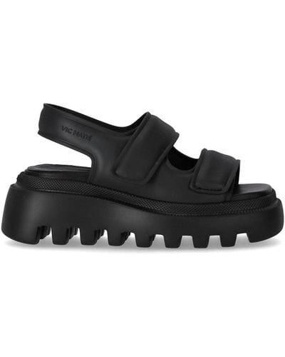 Vic Matié Sandalia plataforma slipper negra vic matié - Negro