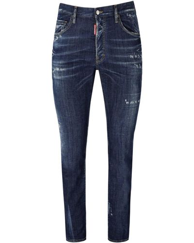 DSquared² 24/7 dunkele jeans - Blau