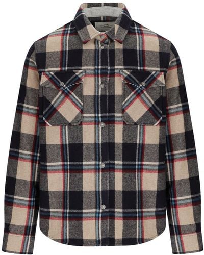 Woolrich Alaskan Melton Overshirt - Grijs