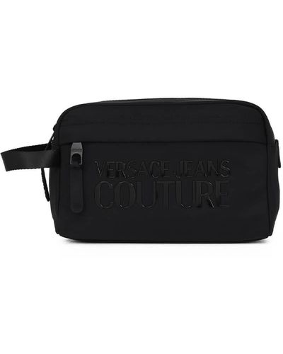 Versace Jeans Couture Versace Jeans Coutute Iconic Logo Clutch - Zwart