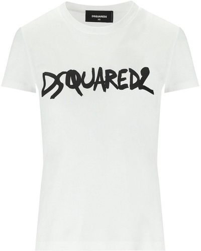 DSquared² T-shirt mini fit bianca - Bianco