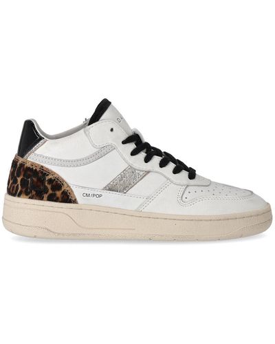 Date Court 2.0 Mid Pop Leopard Sneaker - Bruin
