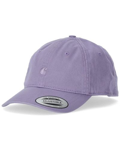 Carhartt Wip Madison Logo Lilac Baseball Cap - Purple