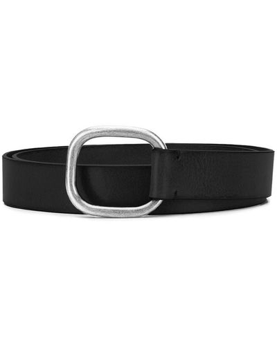 DSquared² Black Leather Lady Belt