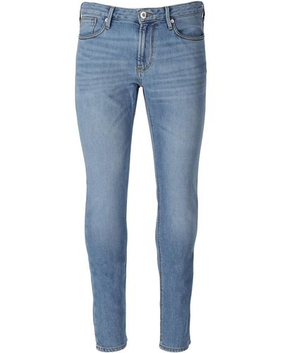 Emporio Armani J06 Slim Fit Jeans - Blauw