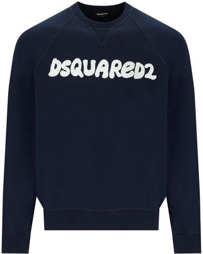 DSquared² Felpa d2 cool - Blu