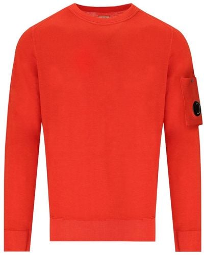 C.P. Company Crewneck Sweater - Red
