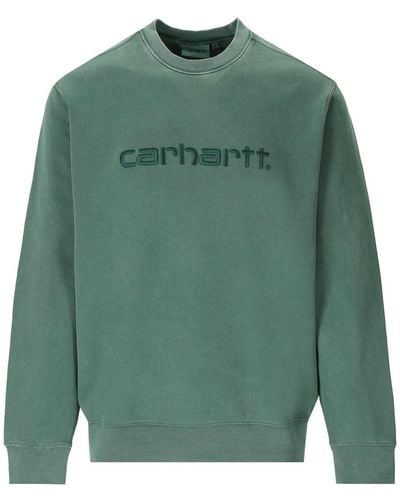 Carhartt Sweat-shirt duster verde - Vert