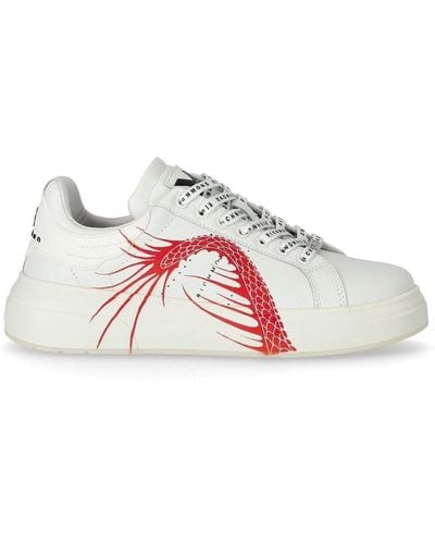 John Richmond Sneaker dragon bianca - Bianco