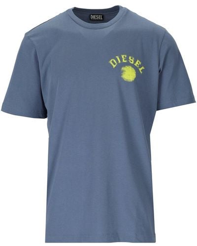 DIESEL T-shirt t-just-k3 - Bleu