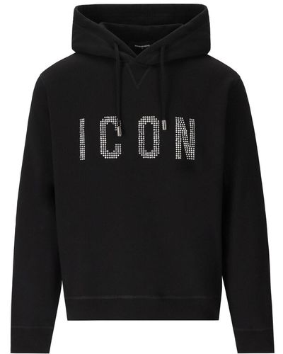 DSquared² Cool Fit Hoodie - Zwart