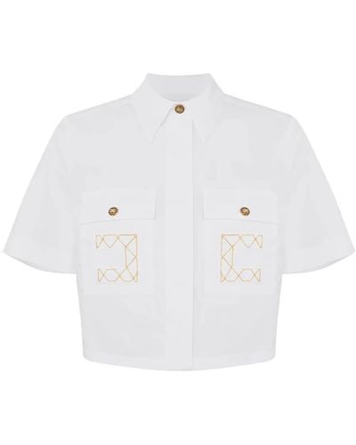 Elisabetta Franchi Blouses Shirts - Weiß