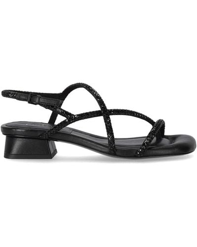 Ash Isla Mid-heeled Sandal - Black