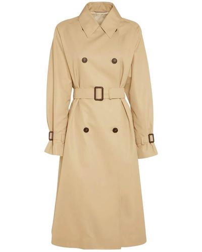 Weekend by Maxmara Canasta Beige Trench Coat - Natural