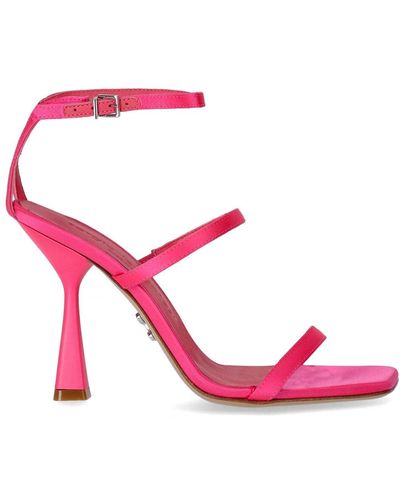 Sergio Levantesi Telen fuchsia sandale mit absatz - Pink