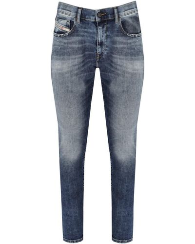 DIESEL 2019 D-strukt Medium Jeans - Blauw