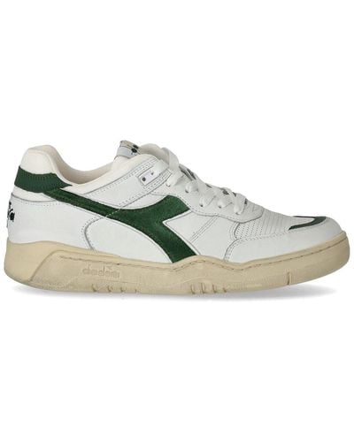 Diadora Sneaker b.560 used verde - Bianco