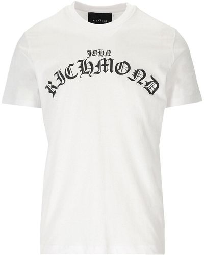 John Richmond T-shirt levadia blanc