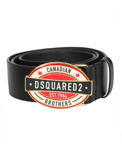 DSquared² Canadian Brothers Riem - Wit