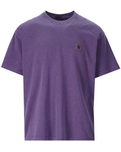 Carhartt S/s Nelson Purple T-shirt