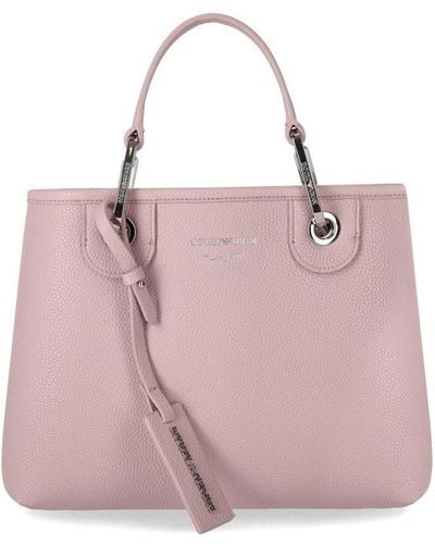 Emporio Armani Myea Small Shopping Bag - Pink