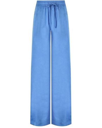 Essentiel Antwerp Pantalone a palazzo fault - Blu