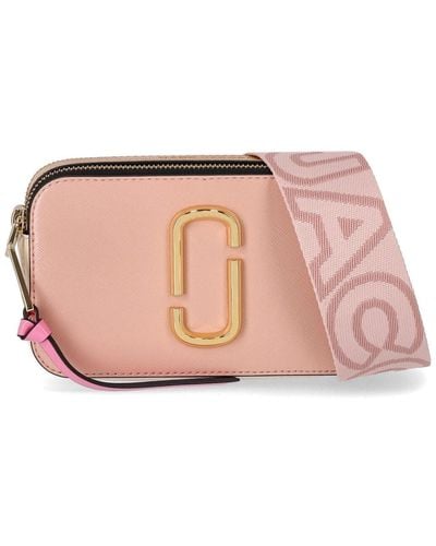 Marc Jacobs Pink Small Snapshot Bag - Roze