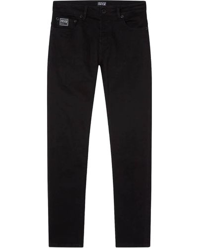 Versace Skinny Fit Jeans - Zwart