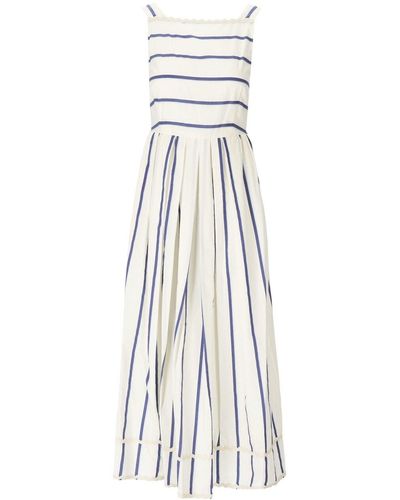 Weekend by Maxmara Giano Striped Dress - White