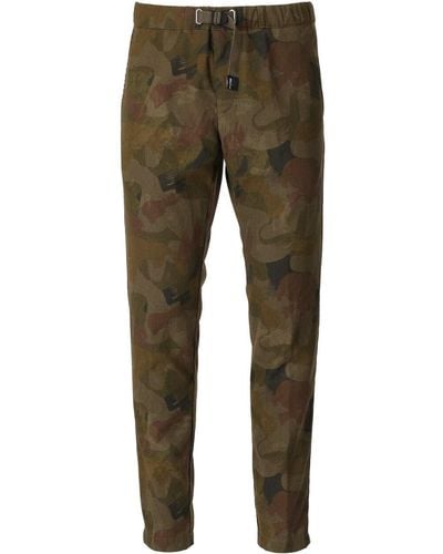 White Sand Greg Camouflage Trousers - Green