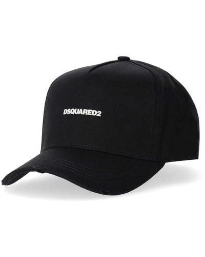 DSquared² Mini Logo Baseball Cap - Black