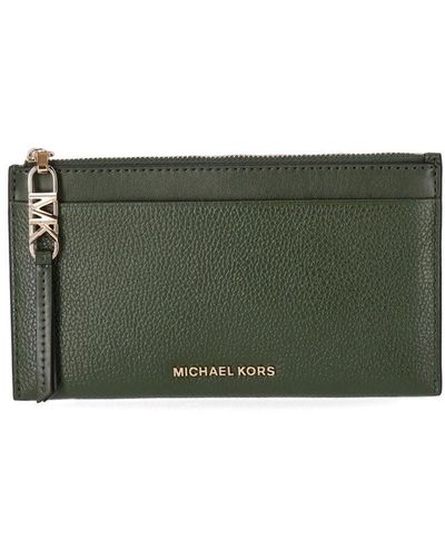 Michael Kors Empire Green Wallet