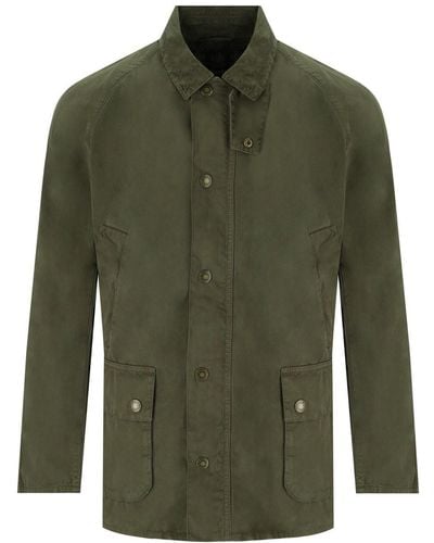 Barbour Ashby Casual Olijf Jas - Groen