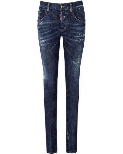 DSquared² 24/7 Donkere Jeans - Blauw