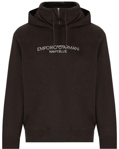 Emporio Armani Sweat-shirt à capuche - Noir