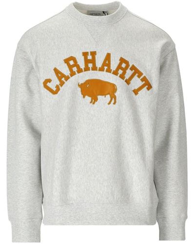 Carhartt Locker Light Gray Sweatshirt