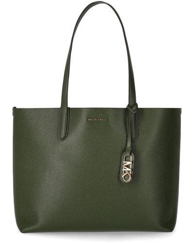 MICHAEL Michael Kors Borsa tote Eliza reversibile grande - Verde