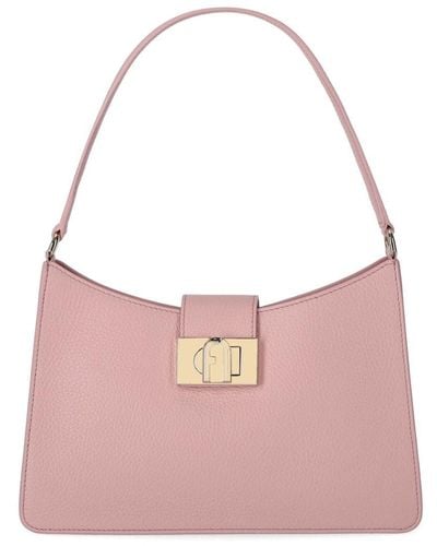 Furla 1927 M Soft Alba Shoulder Bag - Pink