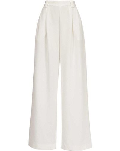 Essentiel Antwerp Pantalone wide leg dutch panna - Bianco