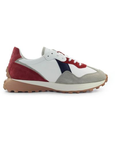 Date Vetta Colored Red Gray Sneaker - Multicolor