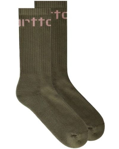 Carhartt Military Socks With Logo - Green
